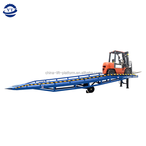 8 10 12ton mobile Doc krampe LKW Be-und Entladen von Container Dock Container Dock Leveler Lade plattform - Product Image 3