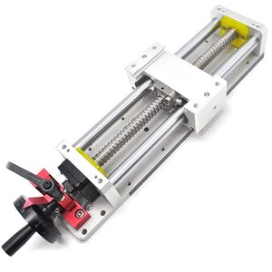 リニアステージアルミ手動スライディングテーブルCNCルーターコントローラーDIY3軸用リニアステージアクチュエーター - Product Image 5