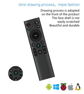 Ricevitore wireless a 17 tasti Q5 + telecomandi due batterie AAA mouse ad aria vocale telecomando intelligente per android tv box - Product Image 3