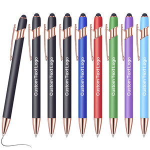 Özel toplu kalemler kişiselleştirilmiş metin/Logo/isim kurumsal pazarlama hediye modeli B kalem 1.0mm yazma genişliği özelleştirilebilir Metal kalem - Product Image 1