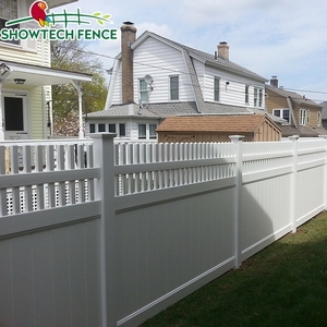 China Product <strong>6</strong>&quot;H/<strong>8</strong>&quot;W Durable Pvc Privacy <strong>Fence</strong> with Picket