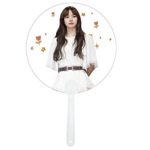 Toptan kore Kpop özel baskılı kazık kişiselleştirilmiş plastik PVC mini el Fan olay için - Product Image 5