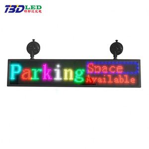 Herstellung Auto Bildschirm LED-Anzeige Heckscheibe Handy APP Control Auto DIY Interaktive Bildschirm Werbung Display - Product Image 2