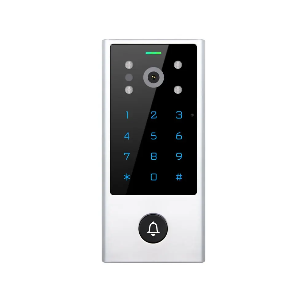 2023 Новый Tuya Smart WiFi сенсорная клавиатура видео домофон контроль доступа с разблокировкой по ID-карте, паролю, PST-VC1 приложения