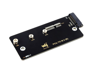Raspberry Pi CM4 PCIe a M.2 NVMe Adaptador 3500 MB/s Lectura/Escritura Disipador de calor de aluminio industrial UASP Soporte para Edge Computing - Product Image 5