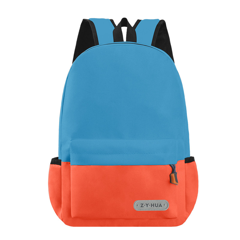 Blue and orange