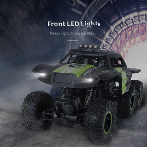 2.4 גר 'שלט רחוק שלט רחוק של מכונית Rc יחסי מצערת מטפס רכב מחוץ לכביש רכב אורות זעזועים תכונות סופגות הלם