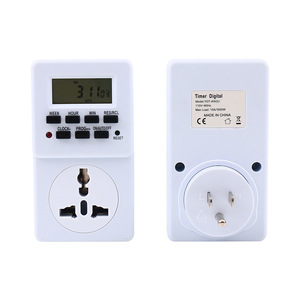 Grande display LCD digitale interruttore timer programmabile elettrico intelligente presa timer presa smart timer