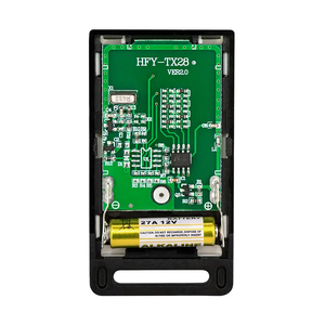 Universale 433Mhz EV1527 codice di apprendimento telecomando Wireless 2 pulsanti trasmettitore telecomando batteria inclusa