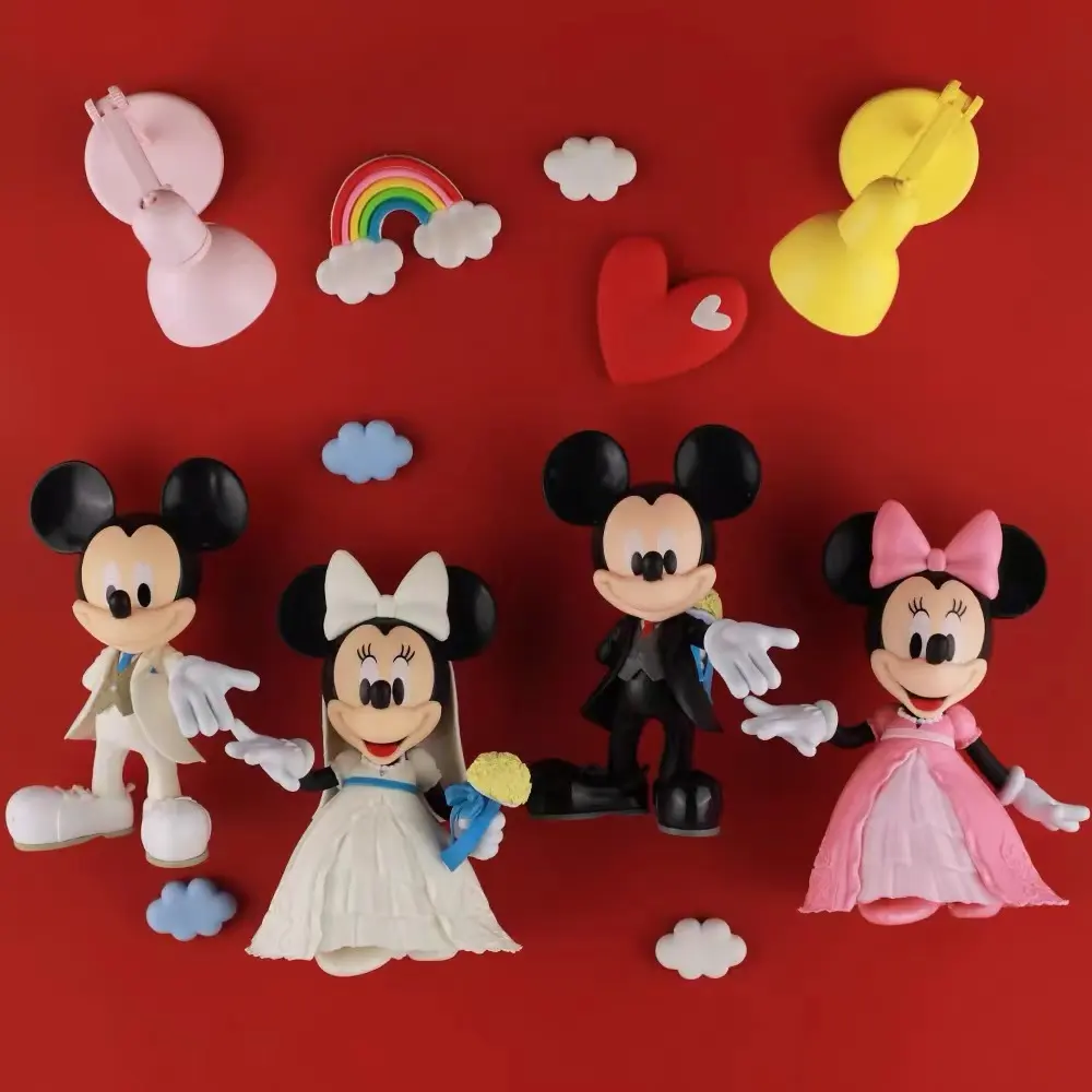 Ímãs de Geladeira resina Ímãs de Geladeira de Souvenirs Ímãs Dos Desenhos Animados Mickey Minnie