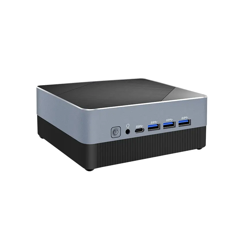 Mini ordenador de oficina i5 i7 M.2 NVMe compatible con Micro SD 8K 4K 60Hz Dual HD-MI LAN DP portátil OEM HTPC Mini PC para negocios