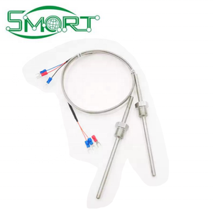 Pt100 Kt100 Sensor RTD de 3 cables Sensor de temperatura de rosca fija de acero inoxidable con sonda de alambre de medición de temperatura - Product Image 3