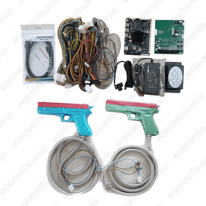 Eğlence Arcade sikke işletilen silah kralı hedef ve anakart kitleri ile 6 + yaş çocuklar için oyun makinesi çekim - Product Image 3