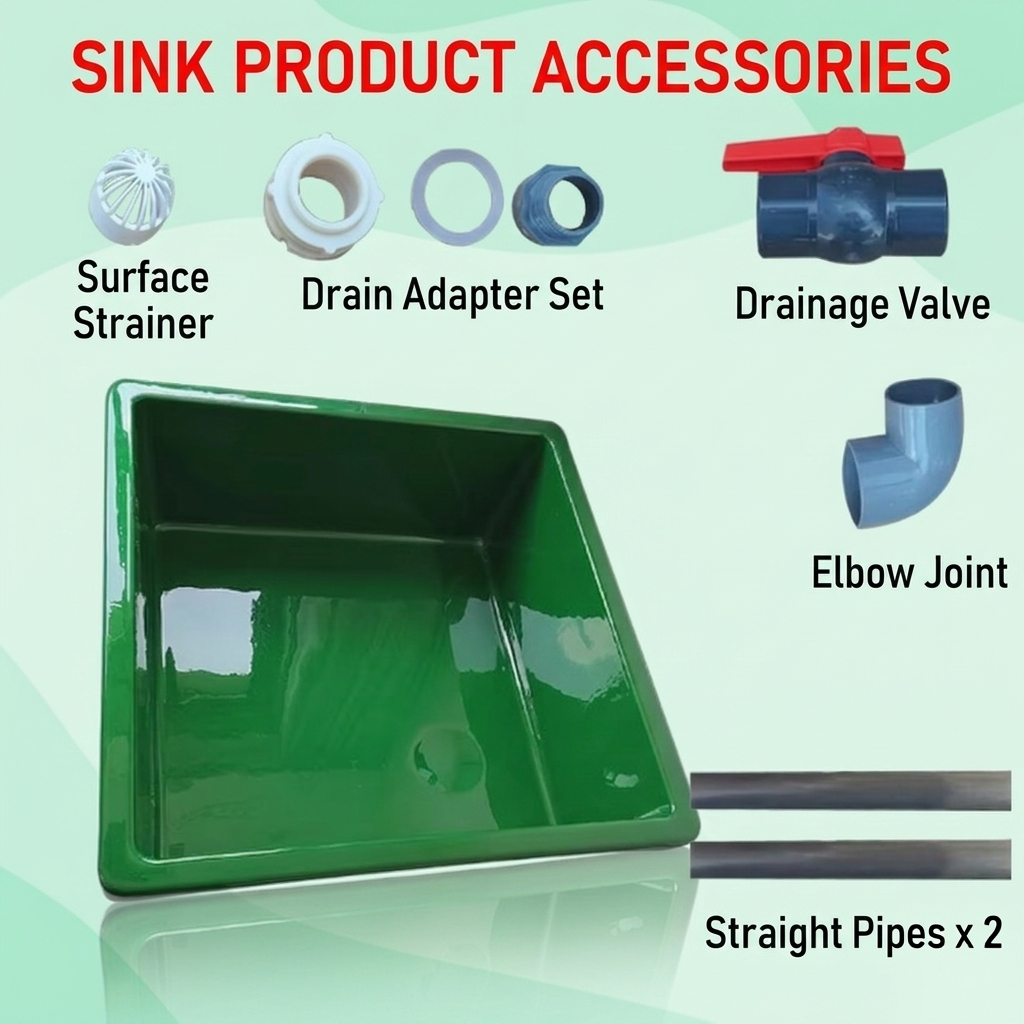 1,5*1*0,45 m Bleu/Vert
