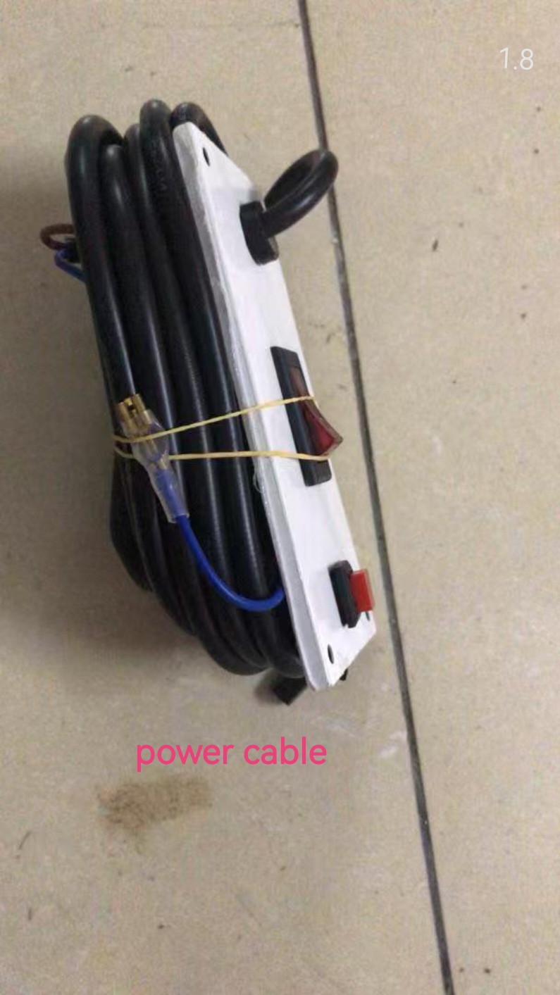 Cable de alimentación negro