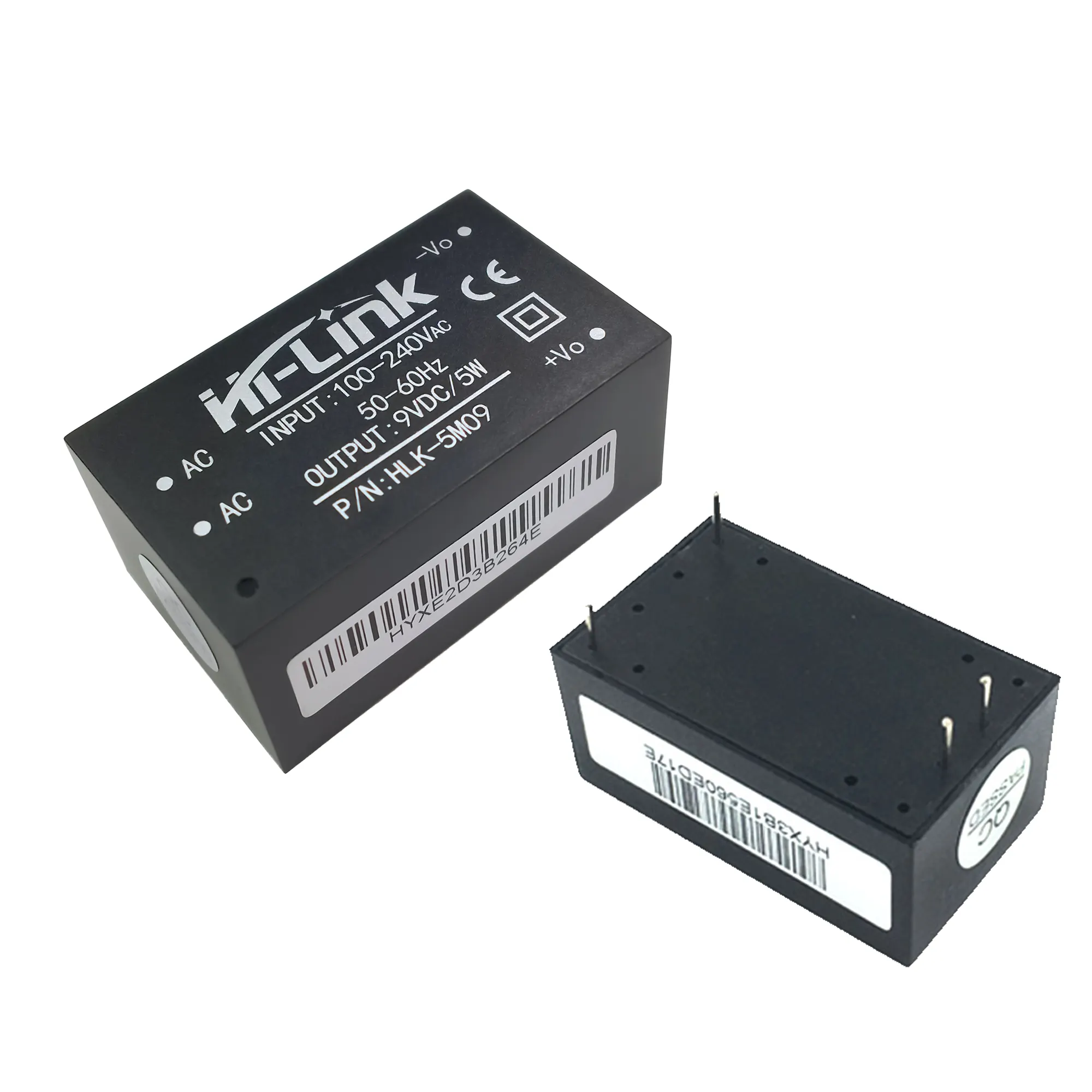 HLK-5M09 hot sale AC DC 220V to 3.3V 5V 9V 12V 24V 5W Step Down Power Supply Module Buck Converter Switching Power Supply