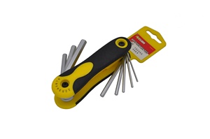 Satış promosyonu 8 adet eğri alyan anahtarı takımı araçları ve katlama Allen - Product Image 4