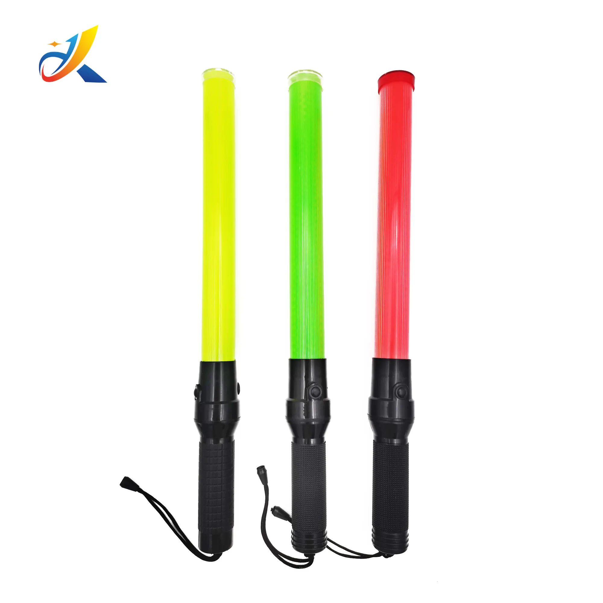 Waterproof Rechargeable Led Blinking Traffic Safety Wand Warning Glow Stick Blinking Strobe Parking Guide Signal Wand
