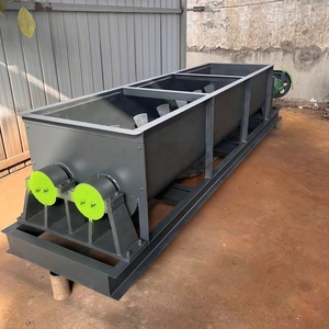 Đôi trục tự động khuấy Máy tập trung thức ăn sinh khối sinh Học Hữu Cơ phân bón EDTA Mixer mạnh mẽ buộc hành động trộn - Product Image 4