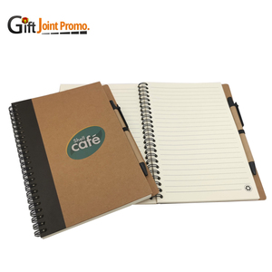 Promotional Notes Kraft Paper <strong>Notebook</strong> Custom <strong>Notebook</strong> Spiral <strong>With</strong> Pen Custom Journal <strong>Notebook</strong> - Product Image 2