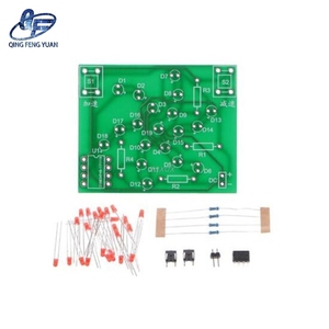 Windmill Flashing Electronic Circuit <strong>Diagram</strong> MCU Production Rotating <strong>Light</strong> DIY Electronic Kit Electronic Build Kits Diy - Product Image 4