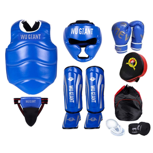 Chất lượng cao bán buôn Taekwondo bảo vệ thiết bị thiết lập cơ thể bảo vệ sparring bánh bảo vệ tính năng bán buôn boxing bánh - Product Image 5