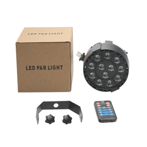 ราคาโรงงาน12ชิ้น * 1W LED RGBW LED PAR Light DMX ดิสโก้ปาร์ตี้ระบบไฟ PAR Club DJ PAR พร้อมรีโมท - Product Image 6