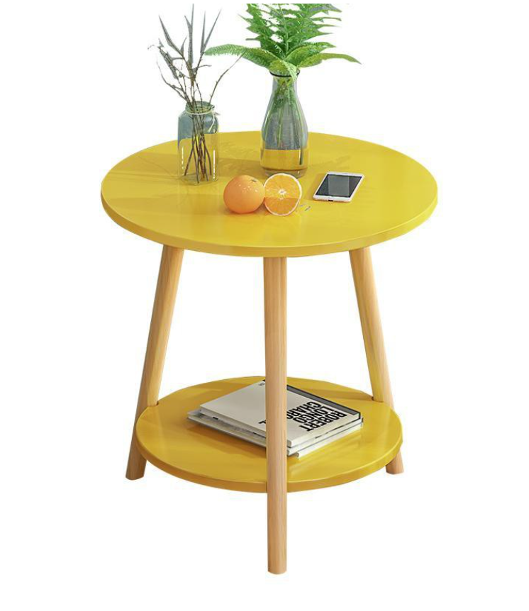 Sofa Side Table Nordic Mini Coffee Table Living Room Furniture Simple Mobile Side Table Bedside Small Table