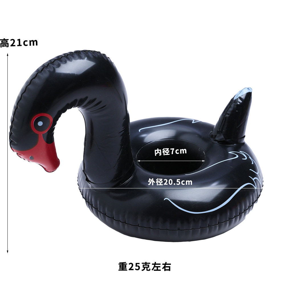 Dessous de verre cygne noir