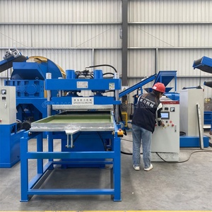 Cao su phòng tập thể dục gạch Mat Máy làm/cao su sàn gạch Máy làm - Product Image 3