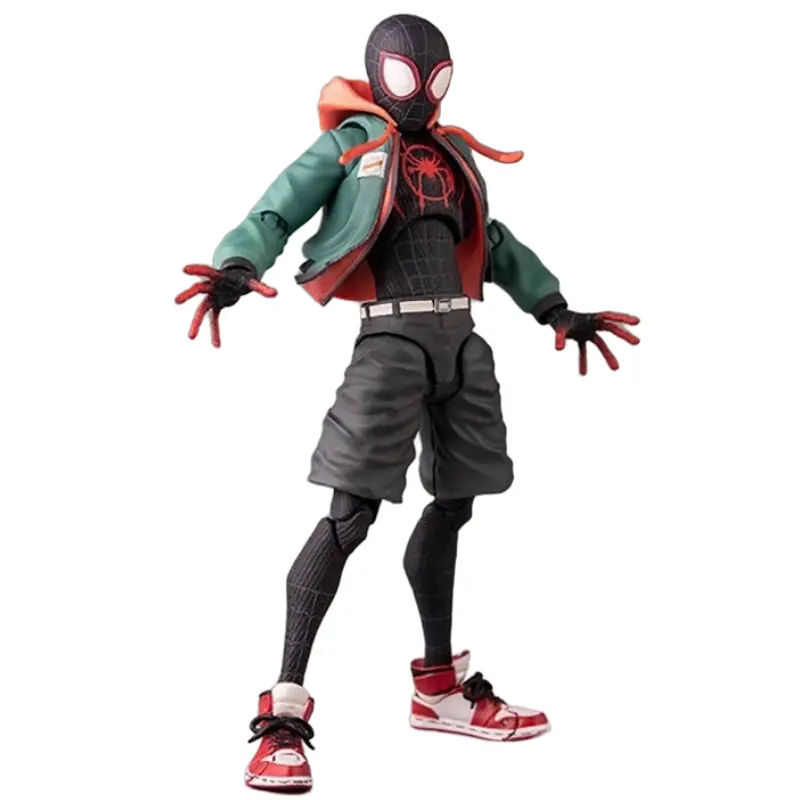 Tiktoks hot vendo regali per bambini film in PVC modello di animazione derivati giocattoli miglia Morales SpiderMan Action figure