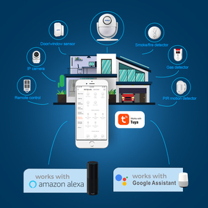 Venta al por mayor de la fábrica Uso en el hogar Sistema de alarma de intrusión Wifi PIR Sensor de movimiento Kit de sistema de alarma de seguridad - Product Image 3