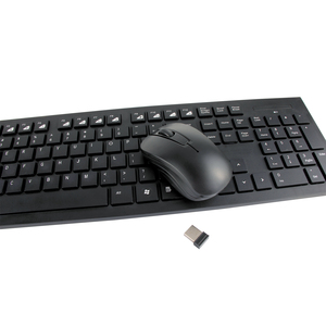 VCOM 2,4 GHz teclado inalámbrico ratón Combo con receptor USB ordenador portátil 104 teclas teclado ratón conjunto - Product Image 3