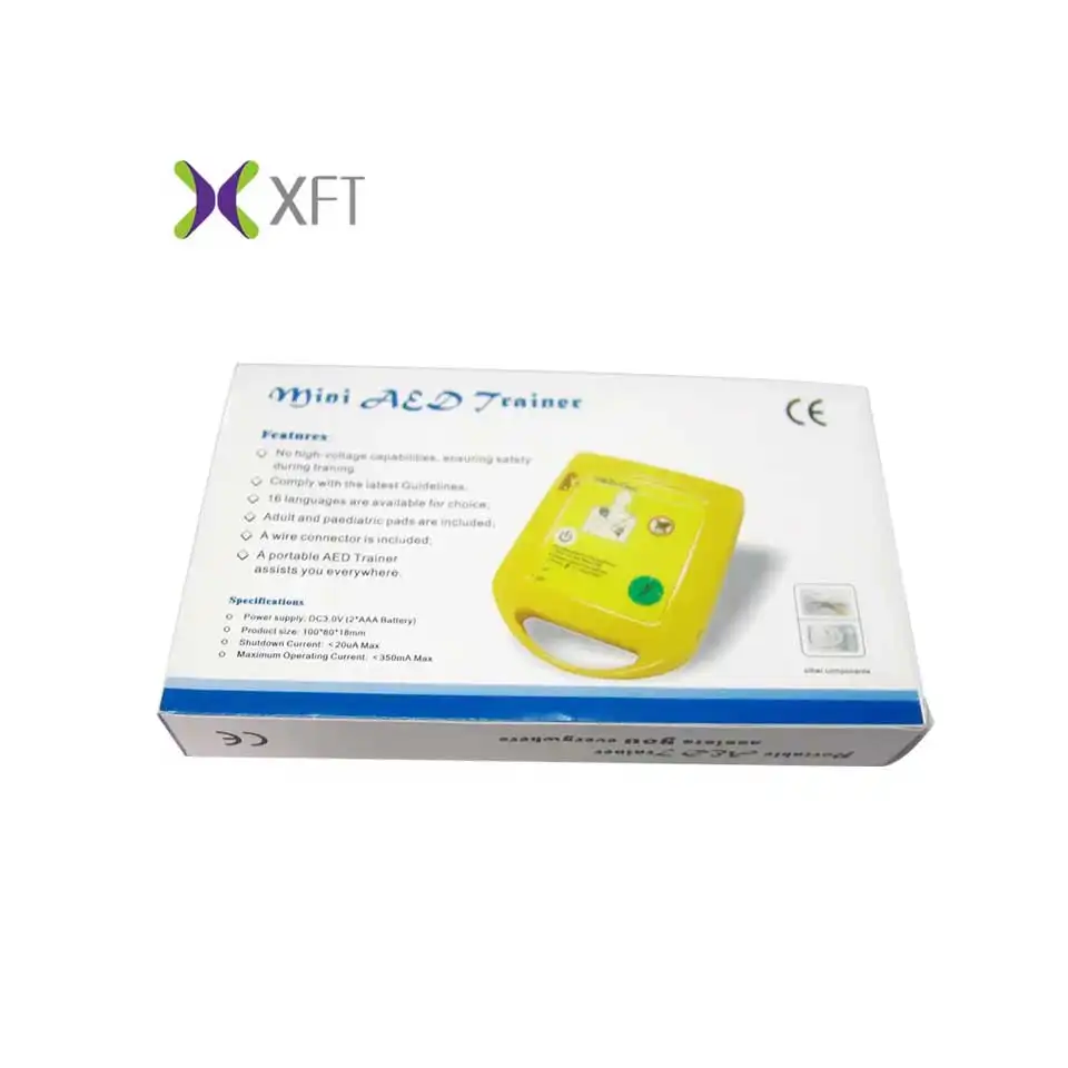 Vendita calda XFT-D0009 di emergenza cardiaca completo di formazione macchina defibrillatore