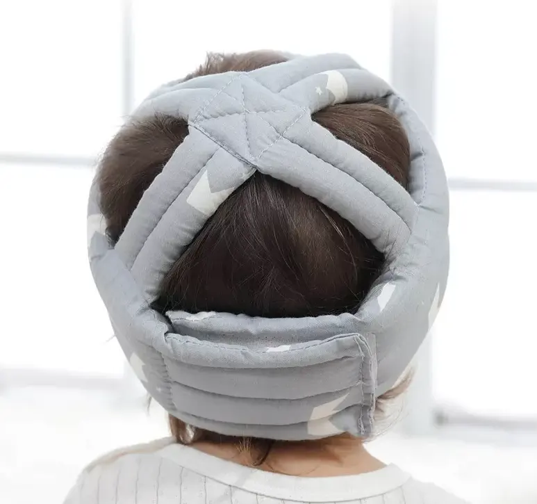Protezione di sicurezza walking Crawling cinturino regolabile prodotti per bambini casco regolabile Anti-caduta Anti-collisione cappelli di protezione della testa