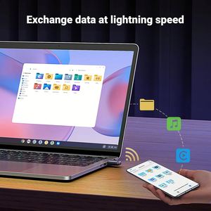 适用于PC的UGREEN USB蓝牙适配器5.4，适用于Windows 11/10/8.1的即插即用，适用于键盘的蓝牙接收器和发射器 - Product Image 6