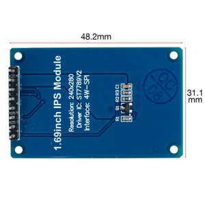 1,69 Zoll 1,69 "Farb-TFT-Anzeige modul HD IPS LCD-LED-Bildschirm 240 X280 SPI-Schnitts telle ST7789 Controller-LCD-Modul Tft - Product Image 3