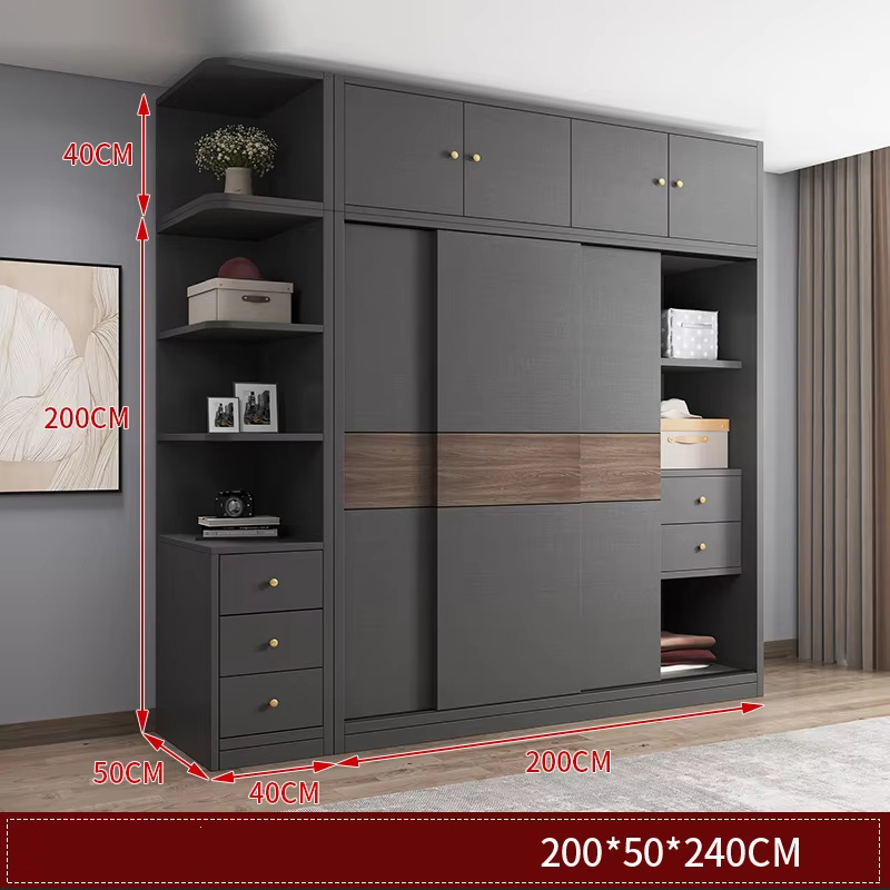 200 main cabinet + side cabinet + top Cabinet