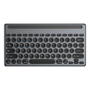 Teclado retroiluminado RGB inalámbrico silencioso OEM/ODM con interfaz USB RGB Resistente a derrames Rango de 10m Compatible con Windows - Product Image 1