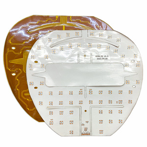 <strong>Red</strong> and blue face mask two-sided fpc flexible soft board <strong>pcb</strong> circuit board processing patch beauty mask <strong>led</strong> light board - Product Image 1