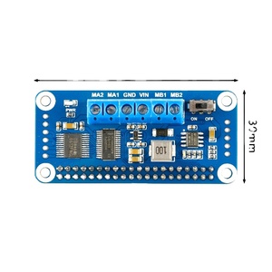 <strong>Motor</strong> <strong>Driver</strong> Board Module <strong>Shield</strong> Expansion Board HAT TB6612FNG PCA9685 I2C IIC Interface <strong>Motor</strong> <strong>Driver</strong> HAT for Raspberry Pi 4th