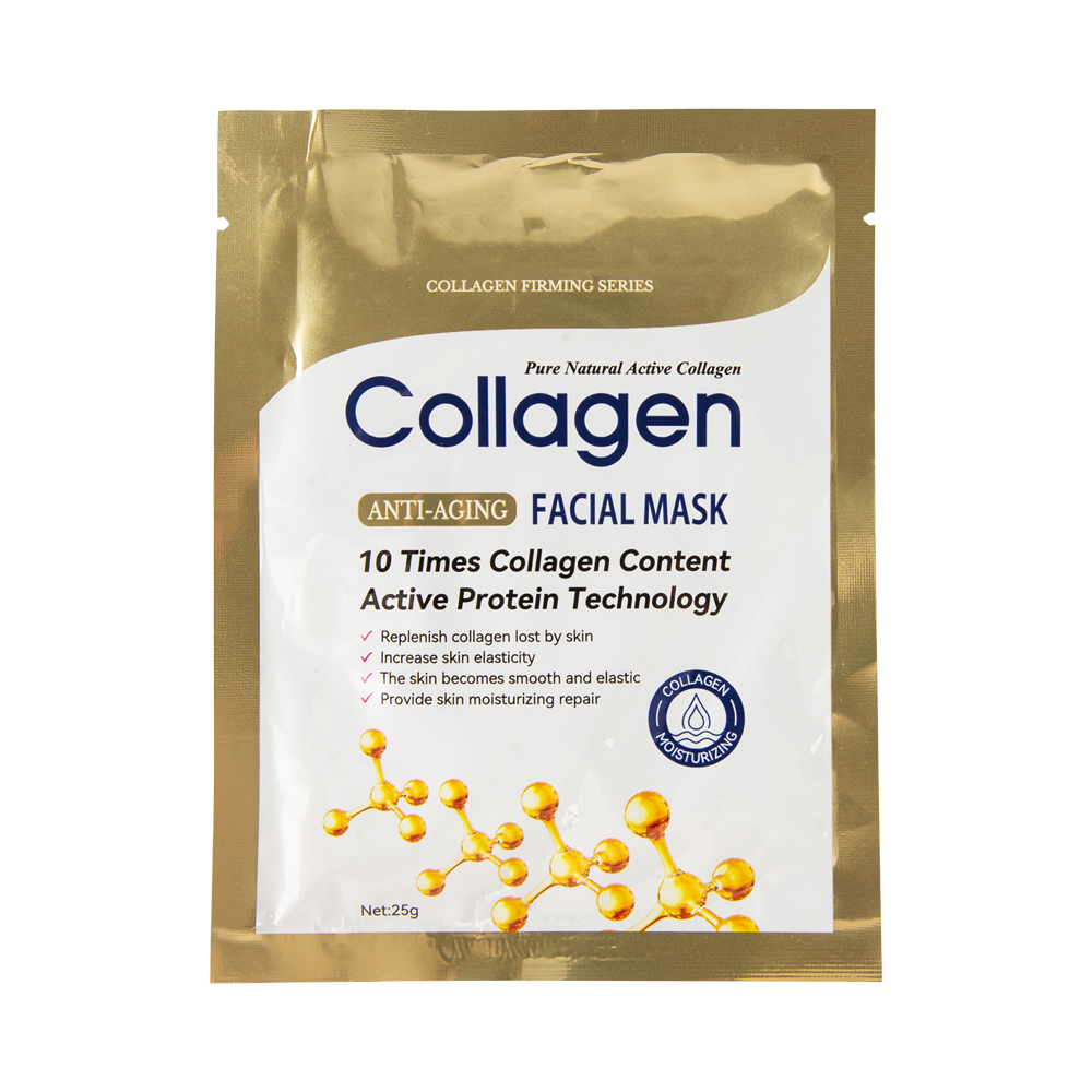 Máscara facial de colágeno