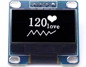 1,54-Zoll-OLED-Anzeigemodul SSD1309 I2C IIC SPI Seriell 128 X64 LCD 4-poliges Arduino (gelöteter Stift anschluss)