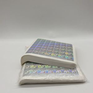 Gümüş renk 3D özel Hologram etiket etiket - Product Image 4