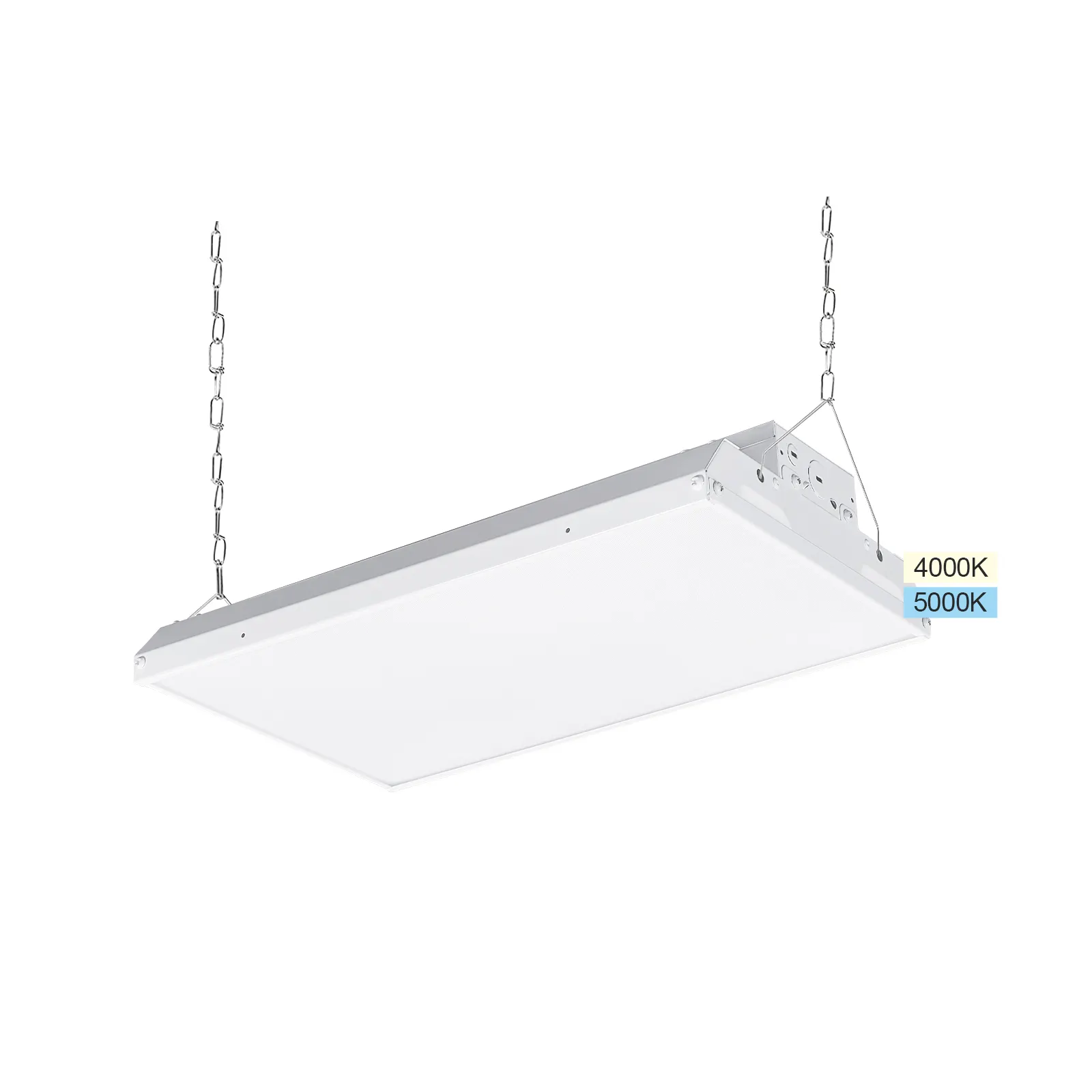 Compact Pro LED Linear High Bay 115W 17250LM, 4000K/5000K CCT Selectable High Bay LED Shop Lights