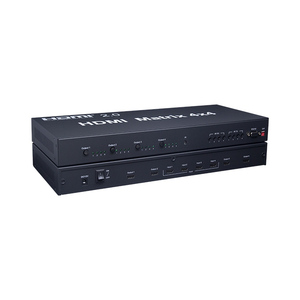4x4 HDMI Matrix Unterstützung 4K 3D HDMI Matrix 4 in 4 ausgang usb extender HDMI 4x1 Quad Multi-viewer