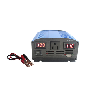 Inversor Solar 300W 600W 800W 1000W Modificado Inversor de Onda Senoidal Dc 12V para Ac 220V/110V Car Power Inverter 1Kw