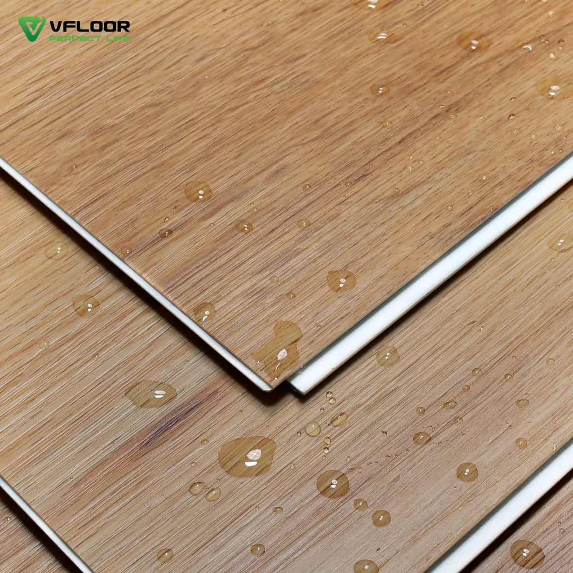 Wholesale best price 100% virgin material new Waterproof Fireproof Quick Click Plastic/PVC/SPC vinyl Flooring made in Vietnam