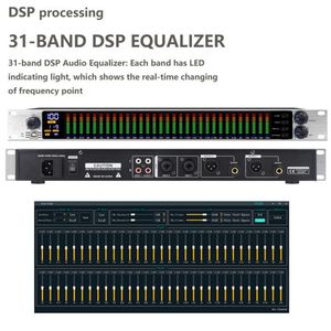 EQ777S processore Audio digitale equalizzatore elaborazione Dsp 31band Dsp equalizzatore Audio modulo equalizzatore Audio professionale - Product Image 2