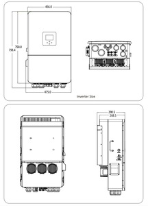 Deye SUN-15K-SG05LP3-EU-SM2 15kw 3 שלב <span class=keywords><strong>2</strong></span> מ<span class=keywords><strong>inverter</strong></span> היברידית למכירה